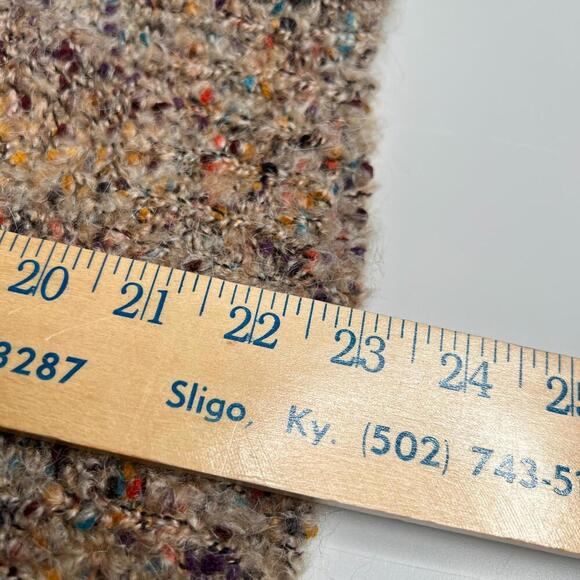 Calvin Klein Women’s Multicolor Bouclé Sweater Size S – Wool Blend, MSRP $79.50 - Picture 4 of 12